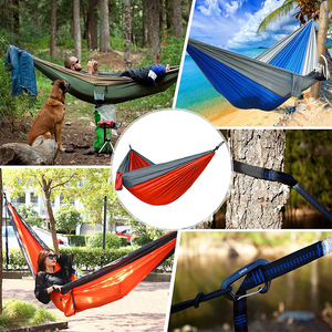 Sangles de levage réglables en nylon épaissies, portables, pour <span class=keywords><strong>hamac</strong></span>, camping, randonnée, voyage et usage extérieur – Offre Spéciale - Product Image 4