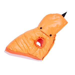 कुत्तों सामान और कपड़े हटाने योग्य डाकू के साथ puffer पालतू कोट highend पीला कुत्ता कपड़े - Product Image 4