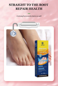 Reva ยาต้านเชื้อราชนิดเจล20กรัมสำหรับดูแลเท้ารักษาอาการ<span class=keywords><strong>ปวด</strong></span><span class=keywords><strong>บวม</strong></span><span class=keywords><strong>แดง</strong></span>ไม่สบายที่เกิดจาก paronychia - Product Image 3