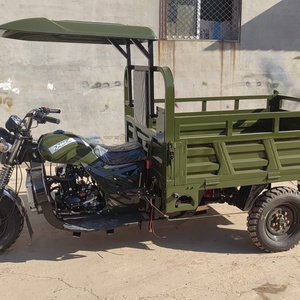 Motocyclette à trois roues avec moteur à essence, tricycle refroidi par eau 250cc - Product Image 5