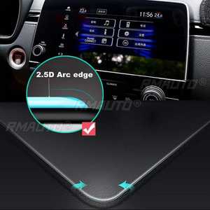 27x12.5cm <b>Car</b> Display GPS Navigation <b>Screen</b> <b>Protector</b> 9H 0.3mm Tempered Glass for Honda for CR-V for CRV 2017 2018 - Product Image 2
