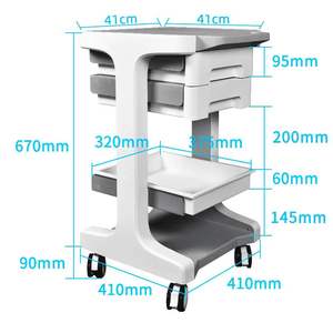 Chariot mobile pour équipement médical dentaire et esthétique, support de placement pour équipement de beauté spécial pour salon de beauté - Product Image 4