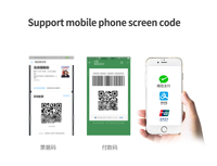 Escáner de Códigos QR, Módulo de Escaneo USB, Lector de Códigos de Barras 1D y 2D en Stock