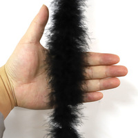 Boa en plumes de dinde duveteux de taille et de longueur personnalisées pour bricolage, décoration de carnaval, Costume de soirée