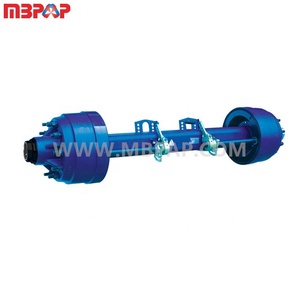 Fuwa HJ York meritor yonglizai l1type 11 tấn 127mm Vòng chùm 1850mm 1950mm 71.5 inch 77.5 inch Trailer <span class=keywords><strong>lowbed</strong></span> trục - Product Image 5