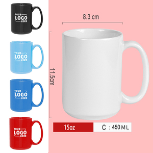 Taza de Cerámica Sublimable Personalizada de 11 oz con Borde Dorado y Asa, Incluye Cajas de Regalo Individuales Blancas - Sublimación - Product Image 5