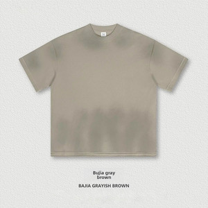 <span class=keywords><strong>Ensemble</strong></span> de t-shirts tricotés à coupe ample pour hommes Be dans le style sale des terres désolées décontracté pour couples amis par Dirtyfit - Product Image 2