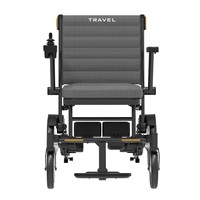 Fauteuil roulant électrique tout-terrain pliable léger Baichen Luxury Aluminum pour adultes, adapté aux personnes handicapées
