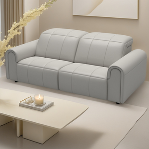 أرائك جلدية حديثة قابلة للتمديد على طراز المسرح قابلة للطي من الجلد - Product Image 3