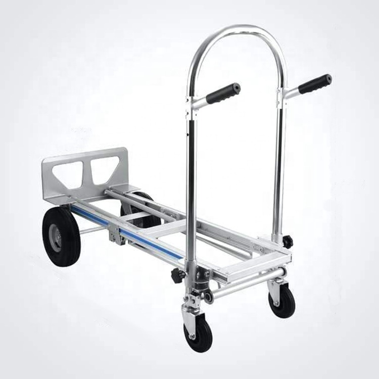 3 in 1 Convert Trolley Heavy Duty Folding Aluminum Hand Truck Platform Cart
