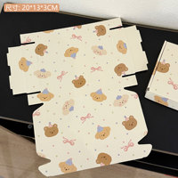 Boîtes d'expédition en carton ondulé personnalisées en gros, imprimées avec des motifs de dessins animés mignons, emballages cadeaux, boîtes pliantes en papier pour avions, petites