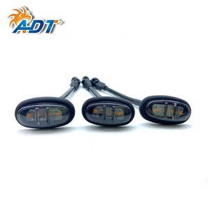 ไฟ LED สำหรับกระจังหน้ารถยนต์ ADT 3 ชิ้น/ชุด 4 SMD สีขาว เหลือง แดง น้ำเงิน พร้อมสายไฟ สำหรับ Ranger Raptor 2020 - Product Image 4