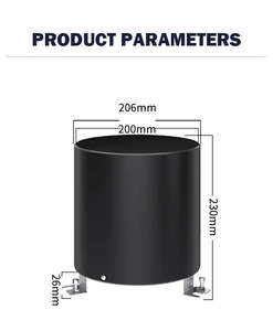Capteur de pluie <span class=keywords><strong>intelligent</strong></span> IOT/AIOT/4~20mA ABS RS485 SDI-12 Impulsion Polycarbonate Seau basculant <span class=keywords><strong>Pluviomètre</strong></span> LoRaWAN - Product Image 6