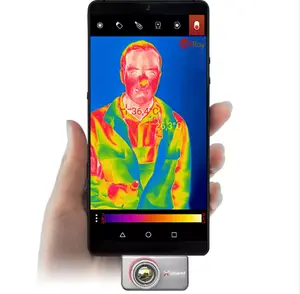 Vox Ongekoelde 120 Graden 384X288 Smartphone Thermische Camera Android Infrarood Thermografie Camera 13Mm Warmtebeeldcamera Voor iPhone