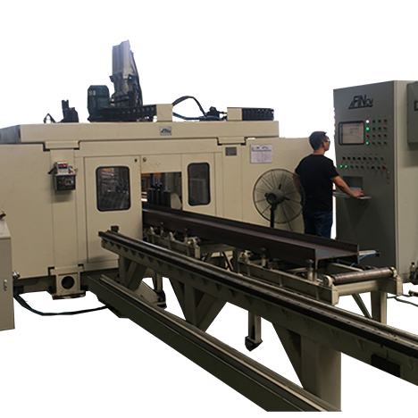 DLS1250(150*75-1250*600) FINCM Structure Steel Vertical Band Saw Blade Make CNC Beam Drilling Machine