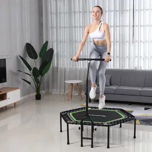 Thể hình nhà tập thể dục công viên trong nhà tùy chỉnh có thể gập lại Mini trampolin Para ejercicio nhảy Trampoline tập thể dục