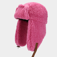 Chapeaux trappeur en fausse fourrure unisexe, style russe, avec rabats d'oreilles, fourrure complète, sherpa, chauds, pour l'hiver, le ski en plein air