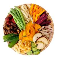 18 Verschillende Knapperige Fruitgroenten Chips Gemengd Vf Fruit Groenten Chips In Losse Groothandel Gevriesdroogd Fruit Snacks