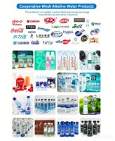 Prix compétitif, machine d'électrolyse d'eau alcaline contrôlée par PLC, 3000 L/h, 220 V, ioniseur certifié CE