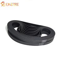 Courroie de distribution MXL B140MXL à B165MXL, pas des dents 2,032 mm, largeur 3/4/5/9/10 mm, courroie en caoutchouc MXL pour courroie synchrone CNC