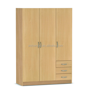 Lớn Hiện Đại Thân Thiện Với Môi Lưu Trữ 1.2M Rộng 3-Cửa Phòng Ngủ Tủ 3 Kệ 3 Ngăn Kéo Dễ Dàng Lắp Ráp Hiệu Quả Tủ Quần Áo Thiết Kế - Product Image 6