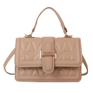 Summer New Trend Casual Fashion Handbags Women <b>Large</b> Capacity Crossbody <b>Bag</b> Ruched Simple Style <b>Shoulder</b> <b>Bag</b> PU Tanjing - Product Image 1