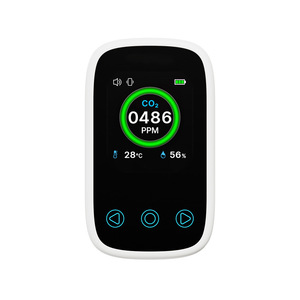 Detector de CO2 Portátil con Pantalla OLED de Temperatura y Humedad, Monitor de Calidad del Aire, Batería de 800mAh, PV19-CO2 - Product Image 1