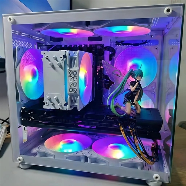 I5 12400F RTX 4060 H610M Gaming PC Custom Computer Set Equipment Desktop Wholesale Build Windows 10 / 11 DDR4 SSD 8GB VRAM