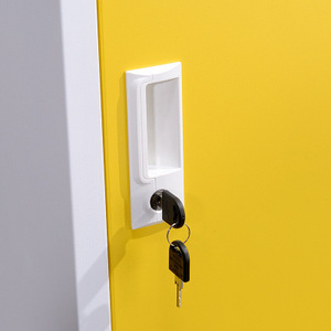 Màu cánh cửa duy nhất đa-cửa locker nhân viên thép tủ quần áo vải kim loại locker - Product Image 3