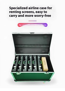 Ngoài trời đầy màu sắc dẫn cho thuê Màn hình hiển thị mô-đun p3.91/p2.604 HDR10 + không thấm nước tùy chỉnh độ sáng sân khấu hiệu suất lớn - Product Image 5