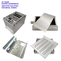 Carcasa Metálica para Exteriores, Fabricada por OEM, de Precisión, Personalizada, en Acero Inoxidable y Aluminio, con Estampado, Corte Láser y Doblado