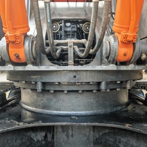 Excavadora de cadenas Hitachi Zaxis 250 naranja, equipo de construcción hidráulico de alta potencia de excavación - Product Image 3