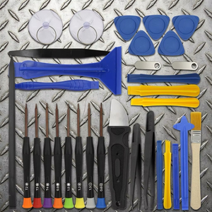 <span class=keywords><strong>Kit</strong></span> d'outils <span class=keywords><strong>de</strong></span> réparation <span class=keywords><strong>de</strong></span> téléphone <span class=keywords><strong>portable</strong></span> 34 en 1, jeu <span class=keywords><strong>de</strong></span> tournevis magnétiques en acier S2, outils <span class=keywords><strong>de</strong></span> démontage <span class=keywords><strong>de</strong></span> précision pour iPhone et Android - Product Image 1