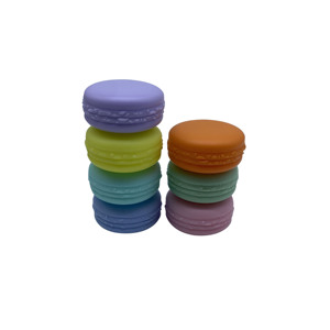 Toptan 10g Macaron kavanoz boş PP renkli dudak kozmetik cilt bakımı için balsam kabı plastik kap gevşek göz kremi losyon - Product Image 3