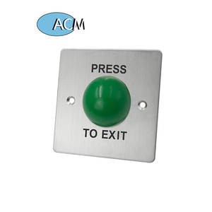 12V NC/NO/COM アクセス制御システム用金属プッシュスイッチ ドアリリース出口ボタン - Product Image 2