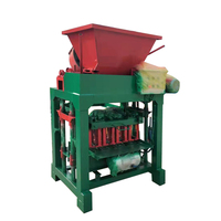 Vente directe usine : Machine semi-automatique de fabrication de briques creuses et pleines en terre cuite, avec moteur et engrenage, 400 pièces/heure
