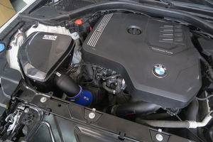 Entrée d'air froid de voiture en Fiber de carbone haute Performance EDDY avec tuyau pour <span class=keywords><strong>BMW</strong></span> 320i <span class=keywords><strong>325i</strong></span> 330i 335i G20 G21 G28 B48 système d'admission d'air - Product Image 6