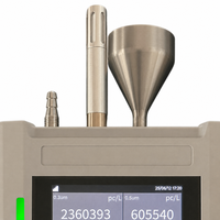 Contador de Partículas WiFi RJ45, Monitor de Limpieza 0.3-10um 200000pcs/L, Modbus RTU TCP MQTT ISO14644-1 para Cuartos Limpios