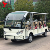 City Transport Bus électrique 8 11 17 sièges grand bus touristique mini bus scolaire avec porte prix bon marché à vendre