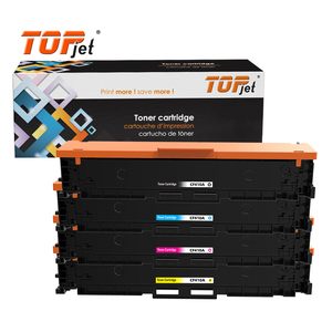 Topjet 410A CF410A CF411A CF412A CF413A CF410 <span class=keywords><strong>CF411</strong></span> CF412 CF413 Cartouche de Toner Laser Compatible pour Imprimante <span class=keywords><strong>HP</strong></span> M477 M452NW - Product Image 1