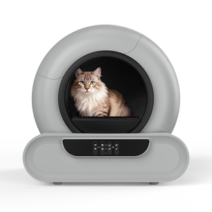Neue Farbe Grau Selbstreinigende Intelligente Katzentoilette Geruchskontrolle mit App - Product Image 1