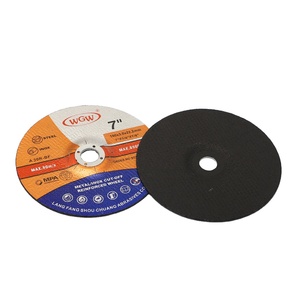 T42Disque de coupe 180x3x22.23mm 7*1/8 pouces Disque de coupe pour métal, 80 m/<span class=keywords><strong>s</strong></span> 7*1/8 pouces Disque de coupe en métal pour meuleuse d'angle portable - Product Image 2