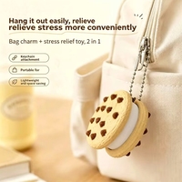 Agent recherché, livraison rapide, forte rentabilité : Jouet sensoriel anti-stress imprimé en 3D, type dessert, avec interrupteur mécanique à clic