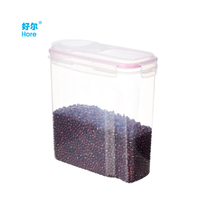 Seau à farine de petite capacité pour la cuisine, 4L, en PP de qualité alimentaire, hermétique, anti-insectes, anti-humidité, préservation de la fraîcheur, usage domestique