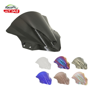 Drbike RACEPRO — pare-brise pour moto, Double bulle, pour <span class=keywords><strong>Kawasaki</strong></span> <span class=keywords><strong>Ninja</strong></span> 400 <span class=keywords><strong>250</strong></span>, EX400 2018, 2019, <span class=keywords><strong>2020</strong></span>, pare-brise - Product Image 1