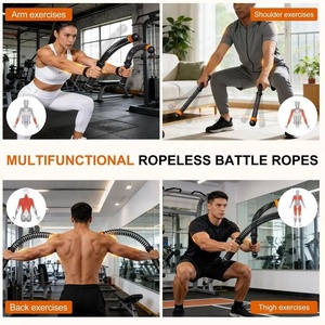 Bellewins Cordes de combat portables sans fil réglables pour entraînement de force à domicile - Product Image 6