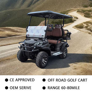 Carrito de Golf Eléctrico Personalizado de 6 Plazas, Vehículo Todoterreno para Caza, Apto para Carreteras No Públicas - Product Image 6