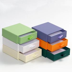 Boîte cadeau en papier de plusieurs couleurs et spécifications, boîte à bijoux en papier, boîte de rangement en papier en gros - Product Image 3