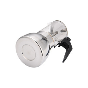 Olla de café espresso de <span class=keywords><strong>acero</strong></span> <span class=keywords><strong>inoxidable</strong></span> moderna, componentes de vidrio, resistente a altas temperaturas, multifuncional, portátil, para uso doméstico - Product Image 4