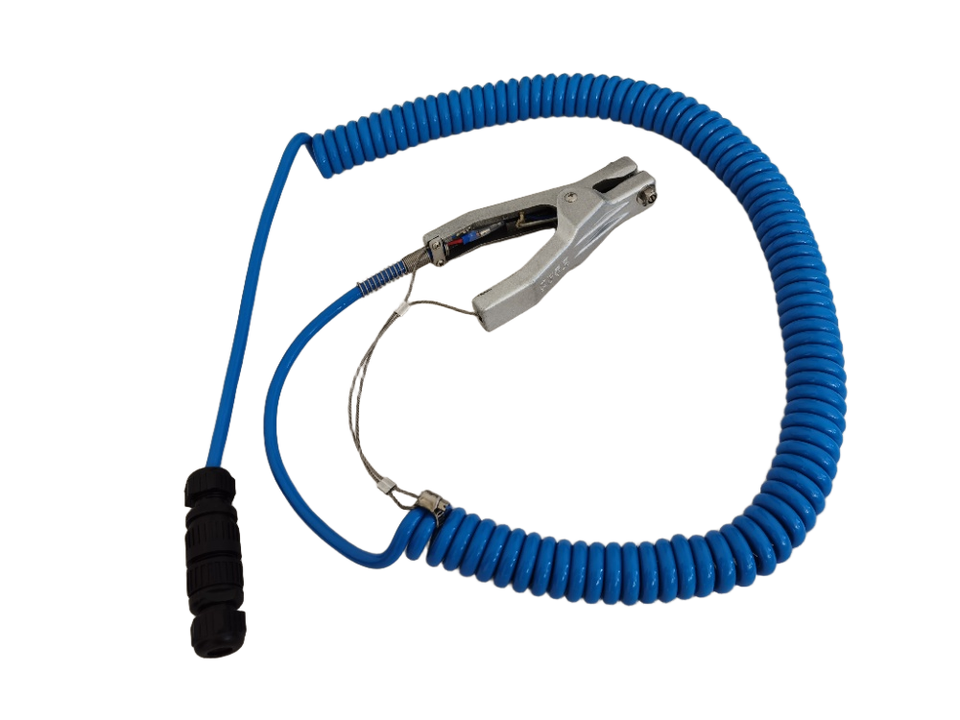 Atex Static Grounding Cable with Quick Connect Functionality